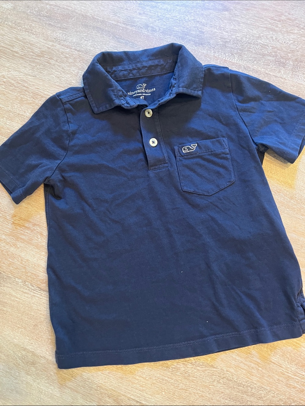 vineyard Vines boys 4T cotton polo VVGUC